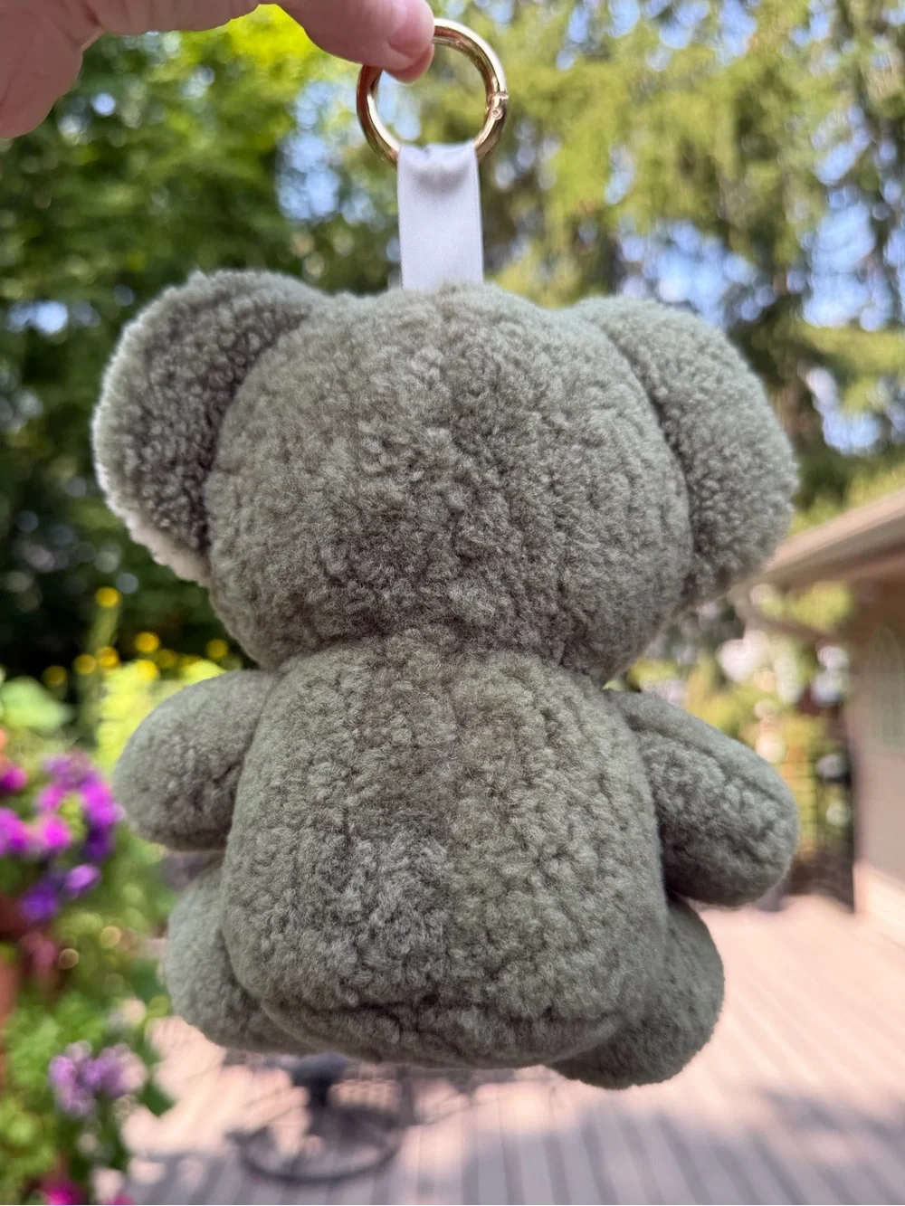 Essential UGG Australia Sheepskin Koala Plush Keychain Toy/Keyring